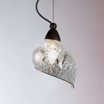 8581096 : Hängeleuchte Chiocciola mit klarem Glasschirm | Sehr große Auswahl Lampen und Leuchten.