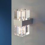 8582276 : LED-Wandleuchte Cubic mit Klarglas | Sehr große Auswahl Lampen und Leuchten.