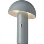 8589090 : LED-Tischleuchte Svamp mit Akku, drehbar, grau | Sehr große Auswahl Lampen und Leuchten.