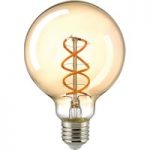 8589160 : LED-Globelampe E27 G95 5,5W Filament Curved gold | Sehr große Auswahl Lampen und Leuchten.
