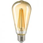8589165 : LED-Lampe E27 ST64 4,5W Filament Rustika gold | Sehr große Auswahl Lampen und Leuchten.