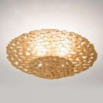 9000014 : Terzani Tresor Designer-Deckenleuchte 45 cm gold | Sehr große Auswahl Lampen und Leuchten.