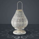 9004825 : Antik-graue, orientalische Tischlampe Jasmin | Sehr große Auswahl Lampen und Leuchten.