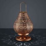 9004826 : Orientalische Tischlampe Jasmin, kupfer antik | Sehr große Auswahl Lampen und Leuchten.