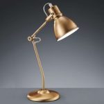 9004960 : Tischlampe Keali, höhenverstellbar, messing antik | Sehr große Auswahl Lampen und Leuchten.