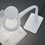 9005197 : Mit Fuß - LED-Lupenleuchte Lupo in Weiß | Sehr große Auswahl Lampen und Leuchten.