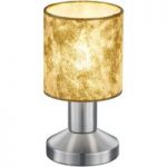 9005272 : Tischlampe Garda m. Kunststoffschirm gold | Sehr große Auswahl Lampen und Leuchten.