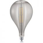 9005641 : LED-Globelampe Tropfen E27 8W 2.700K rauchfarben | Sehr große Auswahl Lampen und Leuchten.