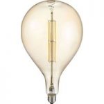9005642 : LED-Globelampe Tropfenform E27 8W 2.700K amber | Sehr große Auswahl Lampen und Leuchten.