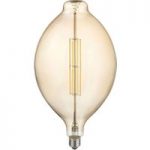 9005646 : LED-Lampe E27 8W 2.700K lange Form amber | Sehr große Auswahl Lampen und Leuchten.
