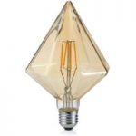 9005648 : LED-Lampe E27 4W 2.700K Diamant amber | Sehr große Auswahl Lampen und Leuchten.