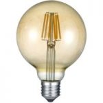9005658 : LED-Globelampe E27 6W 2.700K amber | Sehr große Auswahl Lampen und Leuchten.
