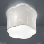 9005673 : Deckenleuchte Moony 25cm weiß | Sehr große Auswahl Lampen und Leuchten.