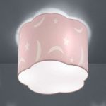 9005675 : Deckenleuchte Moony 25cm pastellrosa | Sehr große Auswahl Lampen und Leuchten.