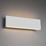 9005749 : LED-Wandlampe Concha 28 cm, weiß | Sehr große Auswahl Lampen und Leuchten.