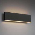 9005750 : LED-Wandlampe Concha 28 cm, anthrazit | Sehr große Auswahl Lampen und Leuchten.