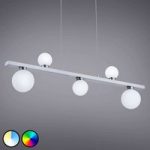 9005792 : Trio WiZ Dicapo LED-Balkenpendelleuchte, 5-flammig | Sehr große Auswahl Lampen und Leuchten.
