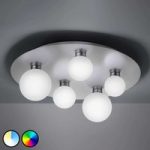 9005796 : Trio WiZ Dicapo LED-Deckenleuchte, fünfflammig | Sehr große Auswahl Lampen und Leuchten.