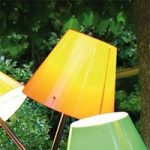 9020045 : Orangener Schirm zur Außenleuchte OCTOPUS OUTDOOR | Sehr große Auswahl Lampen und Leuchten.