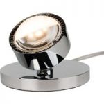 9020312 : LED-Tischstrahler Puk Spot chrom | Sehr große Auswahl Lampen und Leuchten.