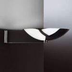 9030027 : TECNOLUMEN Art Deco Muth Wandlampe chrom/schwarz | Sehr große Auswahl Lampen und Leuchten.