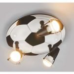 9505042 : Deckenleuchte FUSSBALL 3-flammig | Sehr große Auswahl Lampen und Leuchten.