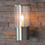 9506203 : Kreta - moderne Edelstahl-Wandlampe f. außen | Sehr große Auswahl Lampen und Leuchten.