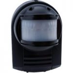 9506345 : Passiv-Infrarot-Bewegungsmelder 200° - schwarz | Sehr große Auswahl Lampen und Leuchten.