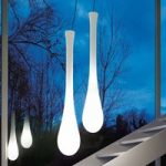 9508073 : Hängeleuchte Lacrima aus Glas, Ø 25 cm, weiß | Sehr große Auswahl Lampen und Leuchten.