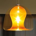 9508075 : Hängelampe Naranza, Kristallglas, Ø 57 cm orange | Sehr große Auswahl Lampen und Leuchten.