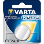 9510072 : Knopfzelle CR2430 3V Lithium VARTA | Sehr große Auswahl Lampen und Leuchten.