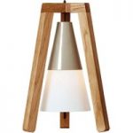 9514215 : Dreifüßige Holztischleuchte Lucas | Sehr große Auswahl Lampen und Leuchten.