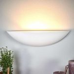 9613059 : Schalenförmige Gips-Wandlampe Guilia | Sehr große Auswahl Lampen und Leuchten.