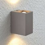 9613082 : LED-Wandleuchte Cataleya Beton Up&Down 7x12cm | Sehr große Auswahl Lampen und Leuchten.