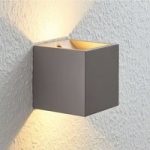 9613084 : LED-Wandlampe Cataleya Beton Up&Down 11,5x11,5 cm | Sehr große Auswahl Lampen und Leuchten.