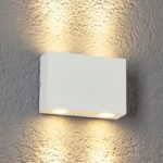 9616075 : 4-flammige LED-Außenwandleuchte Henor in Weiß | Sehr große Auswahl Lampen und Leuchten.