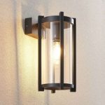 9616165 : Lucande Brienne Außenwandleuchte, Glasschirm, rund | Sehr große Auswahl Lampen und Leuchten.