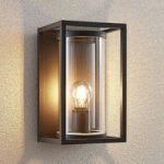 9616168 : Lucande Brienne Außenwandleuchte, Aluminium, eckig | Sehr große Auswahl Lampen und Leuchten.