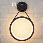 9619146 : LED-Außenwandlampe Mirco mit Sensor, ringförmig | Sehr große Auswahl Lampen und Leuchten.