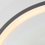 9619156 : LED-Außenwandleuchte Ring, graphitgrau, mit Sensor | Sehr große Auswahl Lampen und Leuchten.
