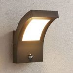 9619189 : Arcchio Advik LED-Außenwandleuchte mit Sensor | Sehr große Auswahl Lampen und Leuchten.