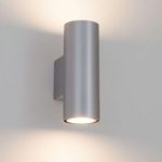 9620103 : Silberne LED-Wandleuchte Kabir, 2-flammig | Sehr große Auswahl Lampen und Leuchten.
