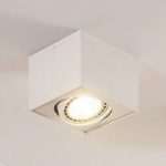 9621862 : LED-Deckenspot Dwight in Weiß, einflammig | Sehr große Auswahl Lampen und Leuchten.
