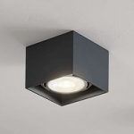 9621917 : LED-Deckenstrahler Mabel, eckig, dunkelgrau | Sehr große Auswahl Lampen und Leuchten.