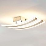 9621970 : LED-Deckenlampe Duarte aus Acryl, dimmbar, 2-fl. | Sehr große Auswahl Lampen und Leuchten.