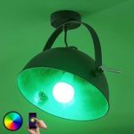 9624231 : Lindby Smart LED-Deckenleuchte Muriel, silber | Sehr große Auswahl Lampen und Leuchten.