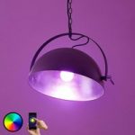 9624233 : Lindby Smart LED-Hängeleuchte Muriel, silber | Sehr große Auswahl Lampen und Leuchten.