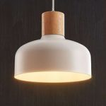 9624297 : Hängeleuchte Carlise mit Holzelement | Sehr große Auswahl Lampen und Leuchten.
