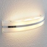 9624409 : LED-Wandleuchte Zinka aus Glas, 50,5 cm | Sehr große Auswahl Lampen und Leuchten.