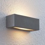 9624674 : Lindby Nellie LED-Beton-Wandlampe, Breite 21,8 cm | Sehr große Auswahl Lampen und Leuchten.